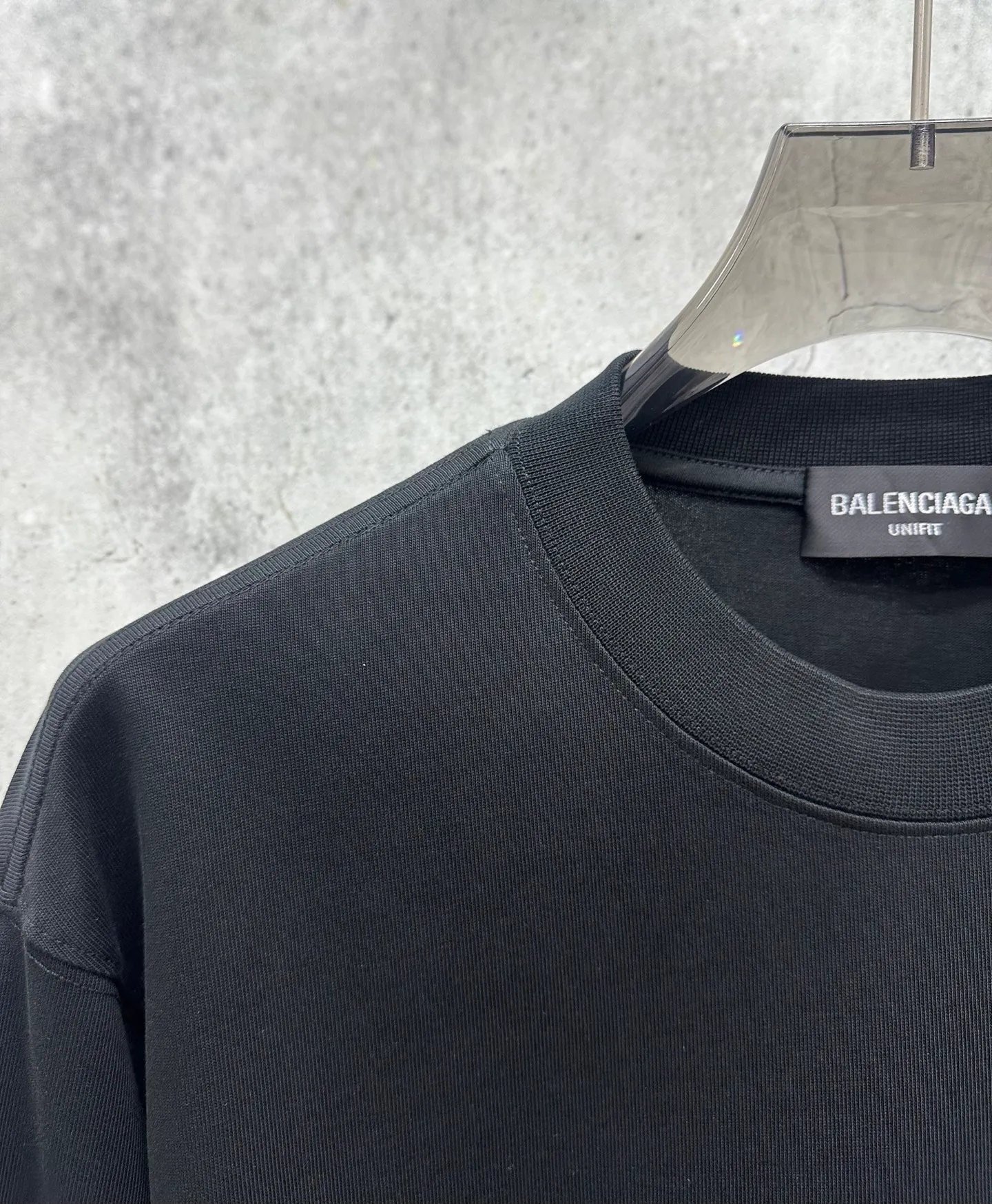 120💰 Balenciaga 2026ss 380g Versatile Same Style -Size：S M L XL -Color：Black